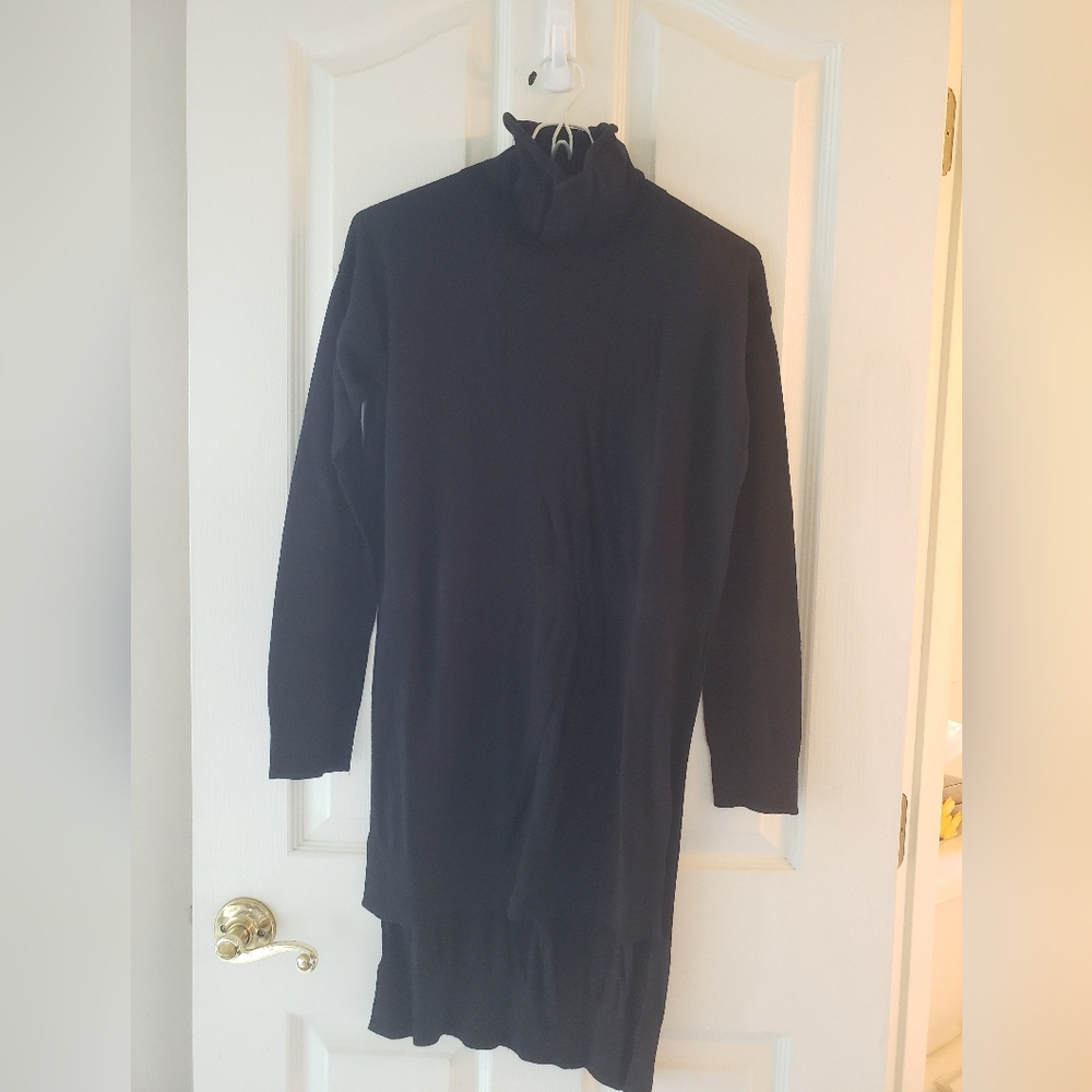 A black high neck Splendid dress